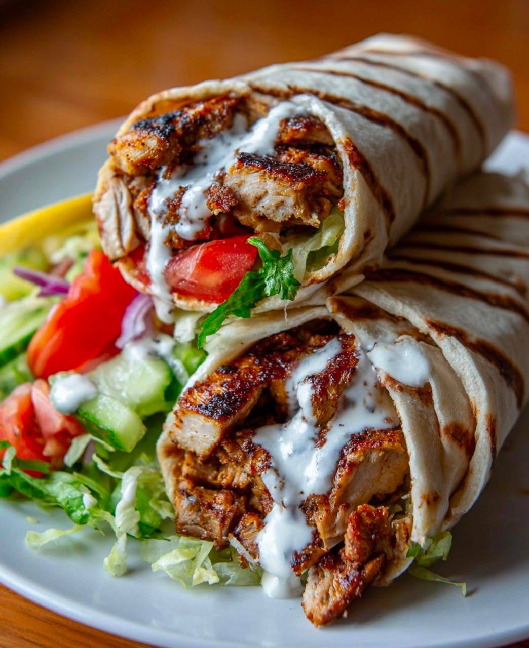 Oasis Shawarma food