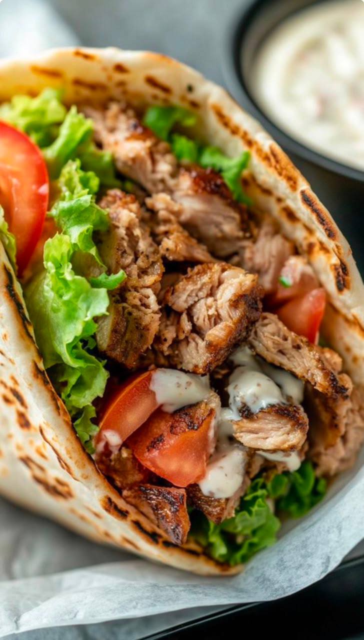 Oasis Shawarma food
