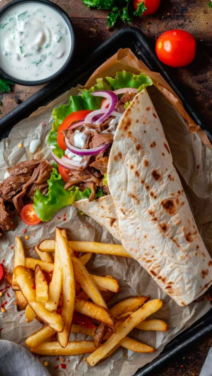 Oasis Shawarma food