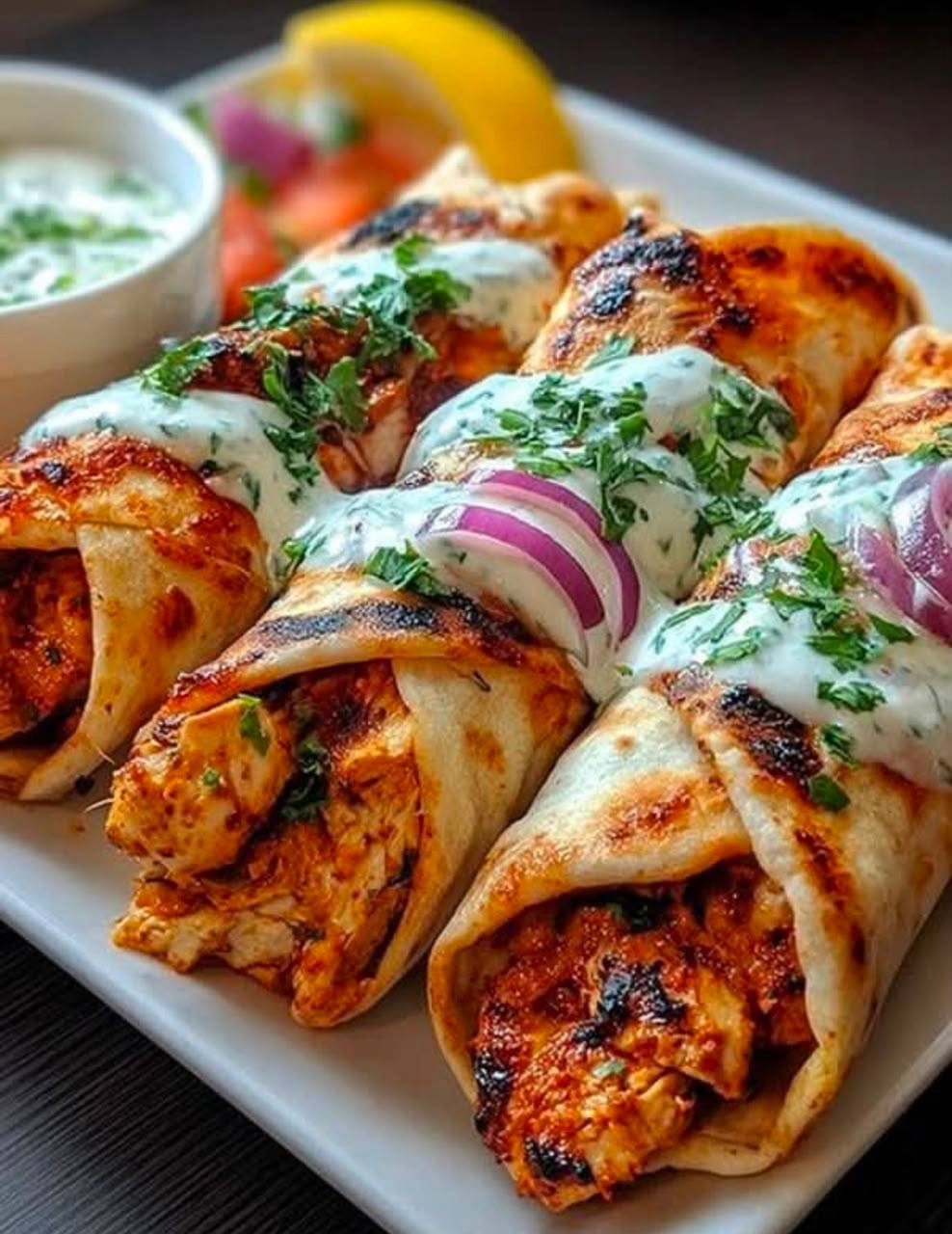 Oasis Shawarma food