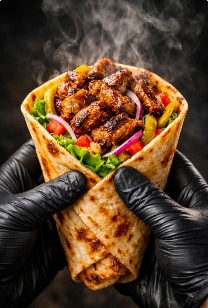 Oasis Shawarma food