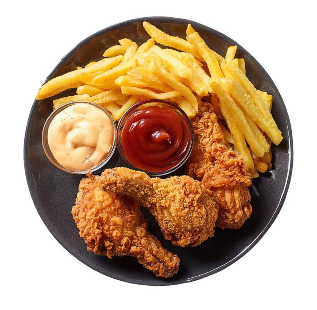Fries and Chicken